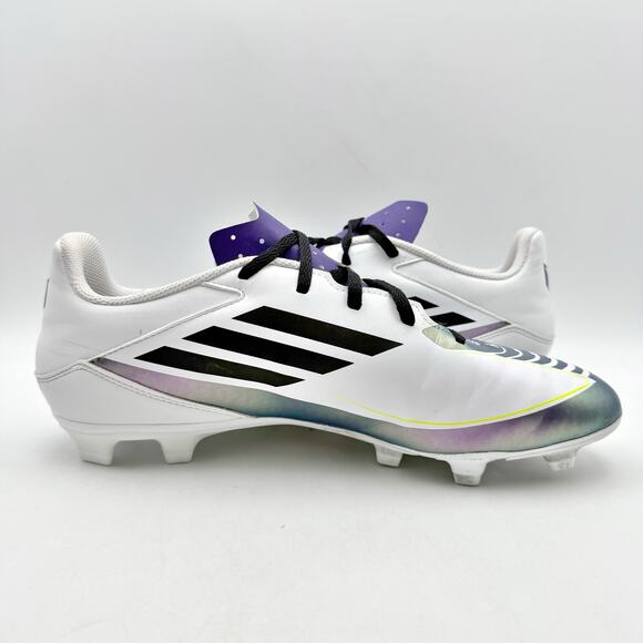 Adidas Mens F50 League FG Messi Soccer Cleats US 10.5 White Multi Athletic GUC main image 6